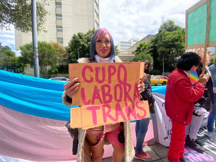 En Ecuador el colectivo PachaQueer impulsa el cupo laboral trans.