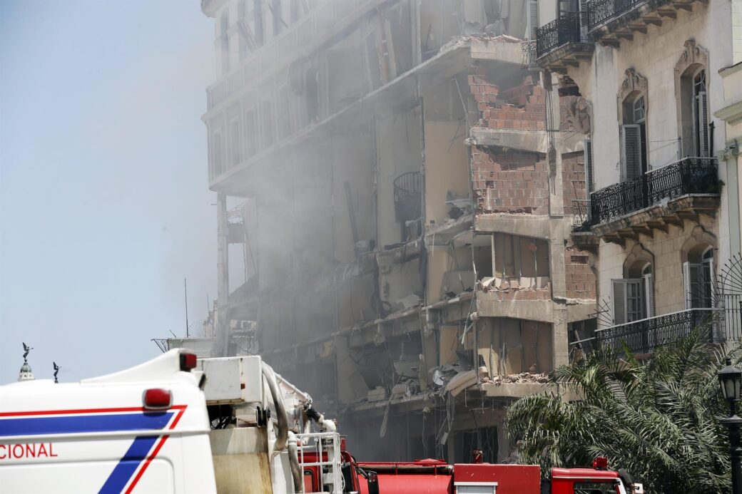 Numerosas víctimas por explosión en hotel de La Habana