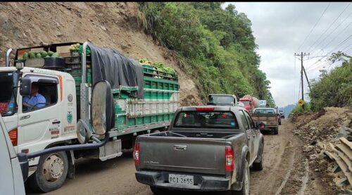 Vía Alóag-Santo Domingo está habilitada