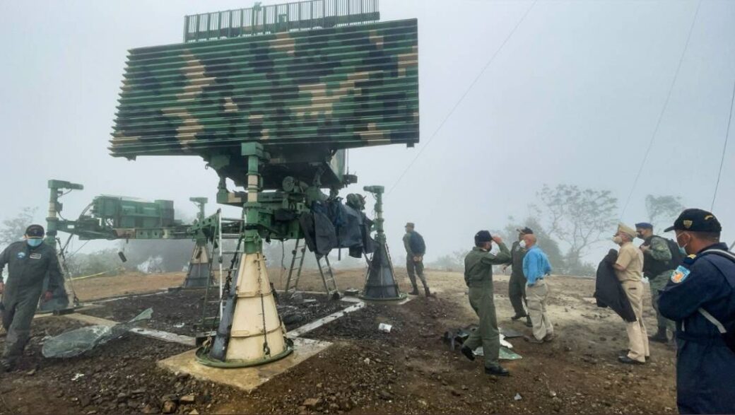 Radar que explotó en Montecristi ya está en el Centro de Mantenimiento de la FAE en Latacunga