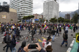 Quito sintió miedo en el día 10 de la protesta