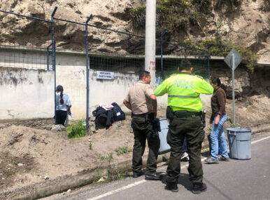 En las pruebas técnicas se visibilizó la presencia de aceite quemado de carro.