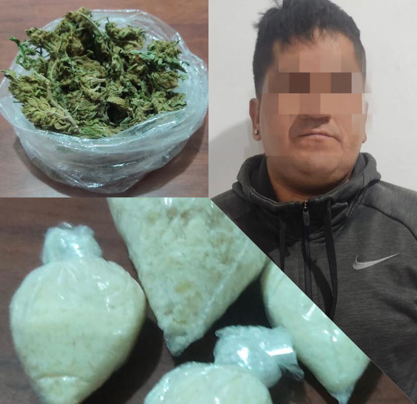 Detienen a ciudadano con cocaína y marihuana en el mercado Gran Colombia