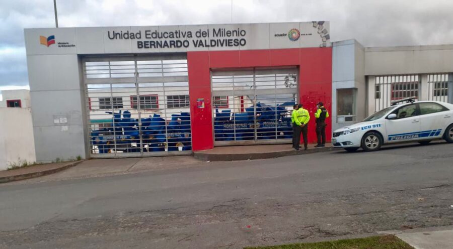 Estudiantes del Bernardo Valdivieso se tomaron el plantel