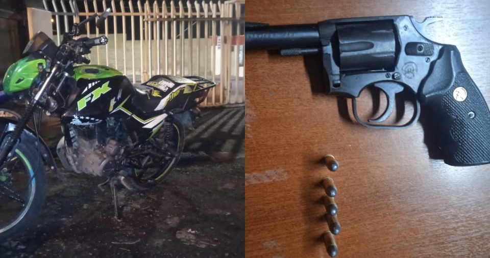 Atrapado con un revólver en la avenida Manuela Cañizares