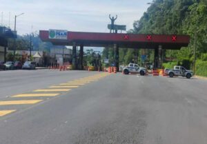 Peaje: Recaudación baja y trabajos suspendidos