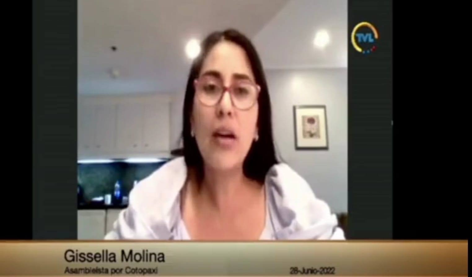 Gissella Molina fustiga a Leonidas Iza, y al correísmo que intentó destituir a Guillermo Lasso