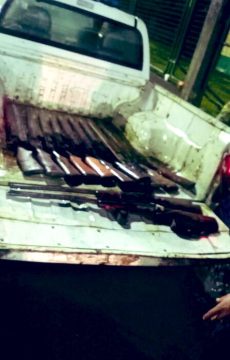 Policía y FF.AA. han incautado armas a ‘manifestantes’