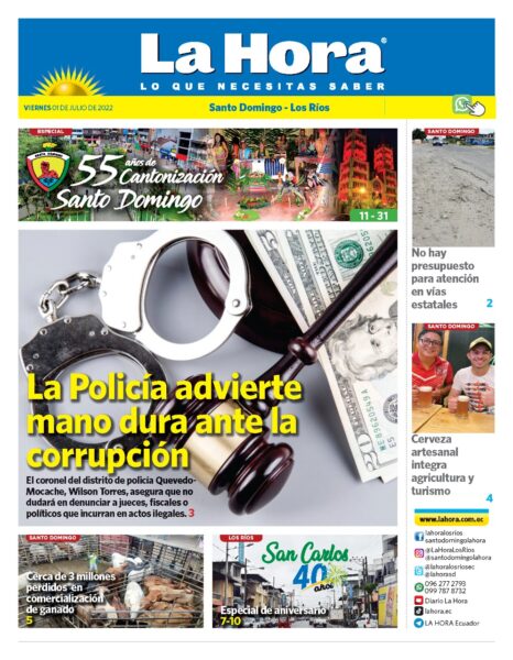 LOSRIOS01JULIO2022| Diario La Hora