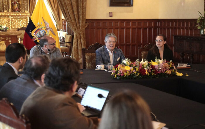 SESIÓN. El miércoles 15 de junio de 2022, el presidente Guillermo Lasso convocó a una sesión de gabinete.