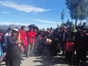 Leonidas Iza encabezó protestas en contra de la minería en Loja