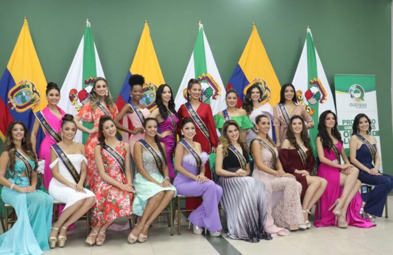 Candidatas a Miss Ecuador 2022 fueron presentadas oficialmente en Quevedo