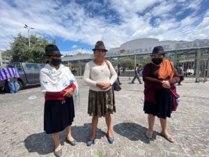 Las mujeres indígenas representan la fortaleza y equilibrio en la movilización