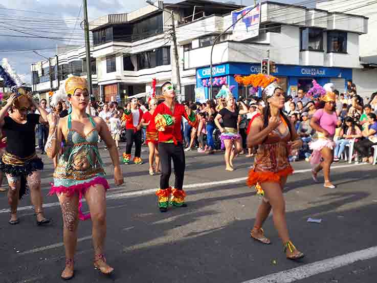 ALEGRÍA. Grupos culturales y de danza serán parte del recorrido.  