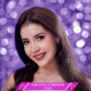 Luciana Córdova, aspirante a la corona Miss Ecuador 2022