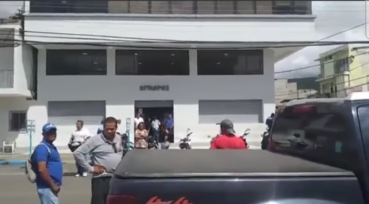 Herido mientras realizaba su trabajo