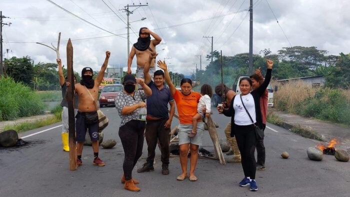 Bastiones. En Cotopaxi, Imbabura y Pichincha se concentró la mayor parte del paro nacional.