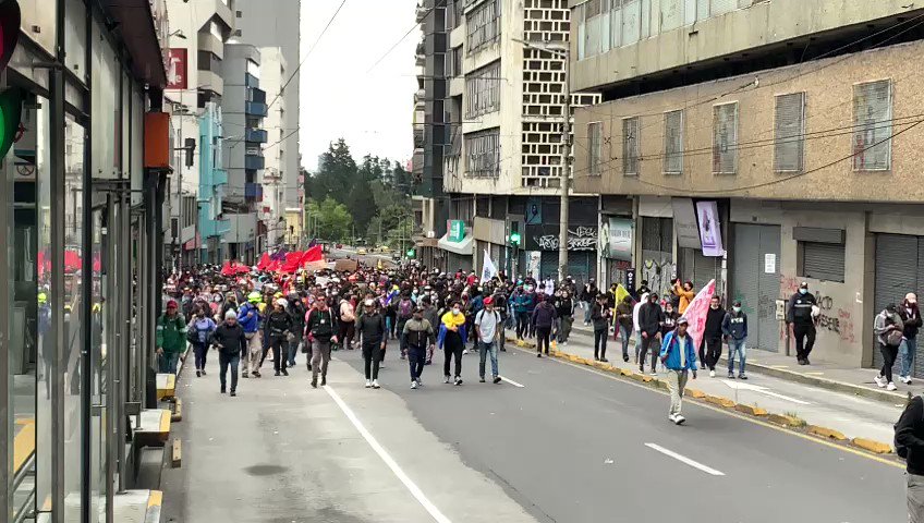 Protestas en Quito (archivo, cortesía)