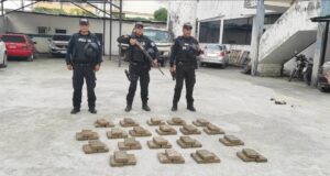 140 kilos de cocaína fueron incautados en un tráiler