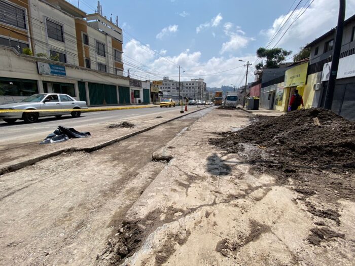 Calles. La repavimentación en Quito tiene una proyección de vida útil de entre cinco y 10 años.