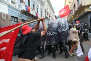 “La policía no dudará en hacer el uso progresivo de la fuerza”