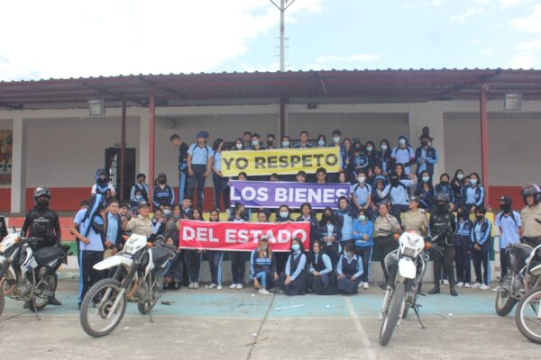 En Alamor se concienció sobre el respeto a los bienes del Estado