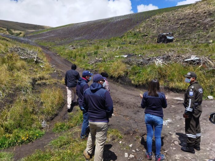 VIDA. En el cerro Atacazo está una de las fuentes de agua más antiguas de Quito.