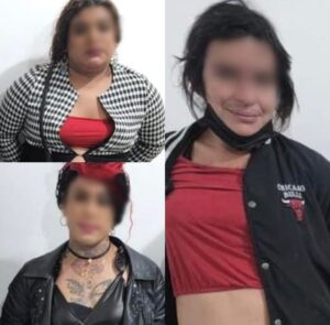 Ciudadanas transgénero detenidas por venta de drogas