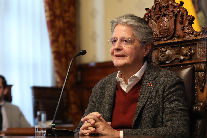 Guillermo Lasso, presidente de la República.