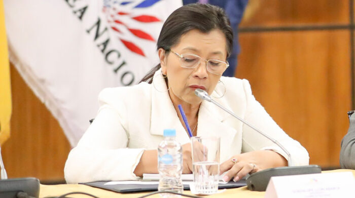 Guadalupe Llori, expresidenta de la Asamblea Nacional.