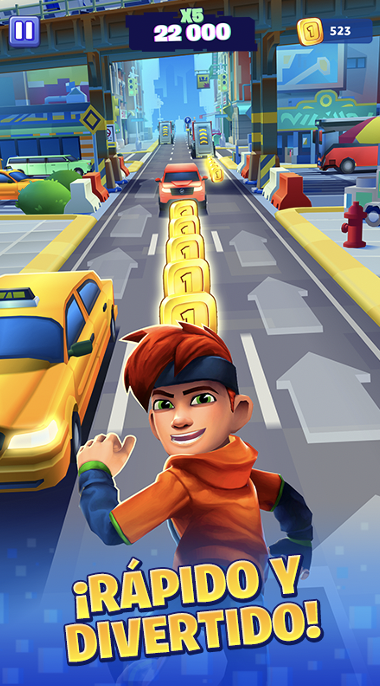 MetroLand es el nuevo juego para móviles de los creadores de Subway Surfers