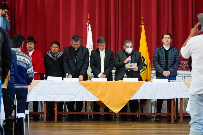 Instalación de primeras mesas se prevé desde la 08:30 en la Conferencia Episcopal Ecuatoriana