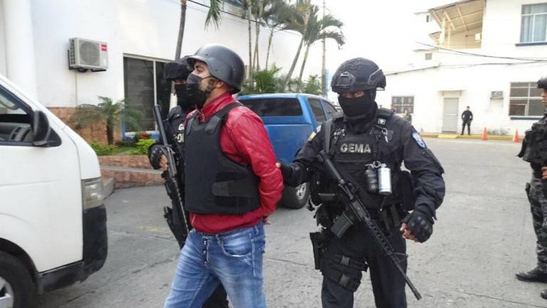 Leandro Norero, el día de su detención (foto archivo-cortesía)