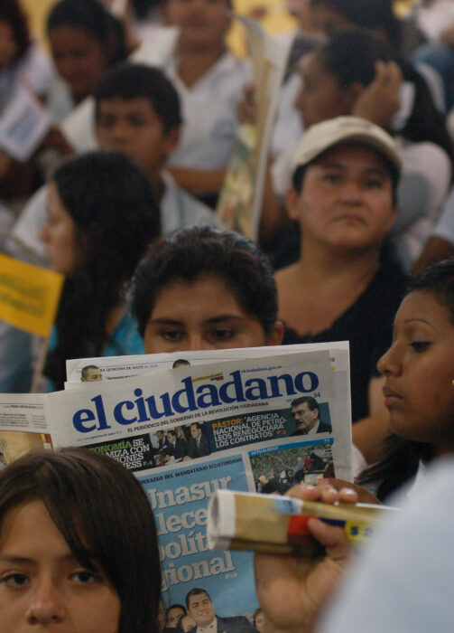 La propaganda fue un pilar en el Socialismo del Siglo XXI.