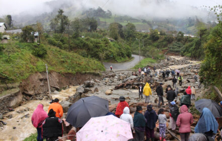 Prefectura declara en emergencia  vial a cinco cantones de Tungurahua