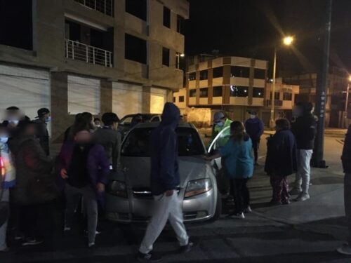 La noche del hecho la Policía intentó dar con el paradero del responsable. (Foto de archivo)