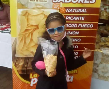 ‘Snack’ de morocho, una invención ambateña