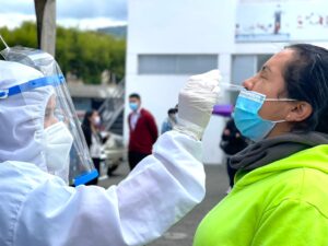 Quito tiene puntos gratuitos de diagnóstico para covid