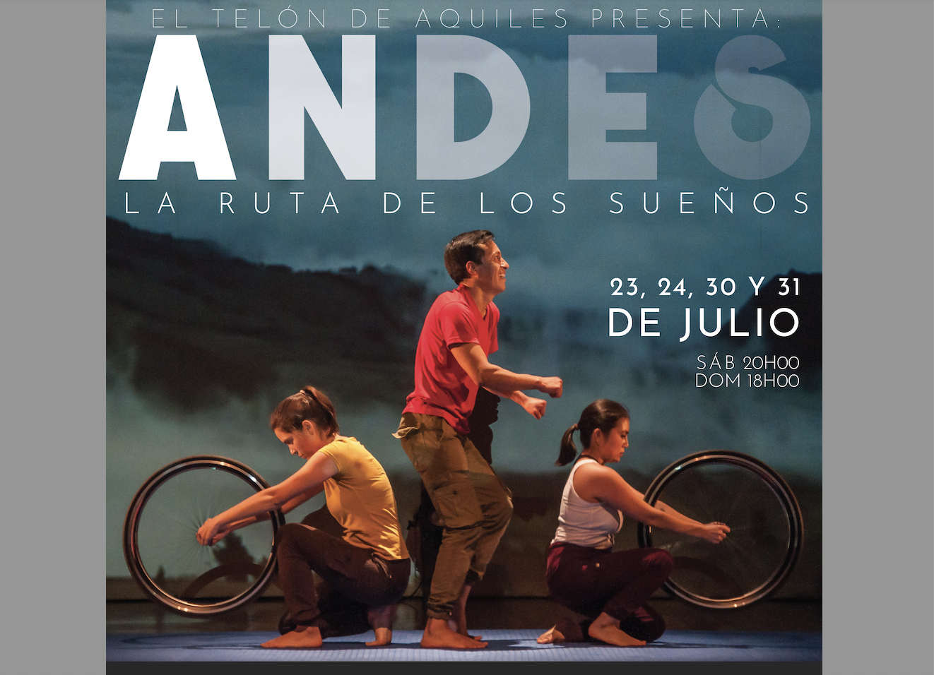 Andes, una obra inspirada en la vida de Richard Carapaz
