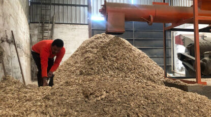 Baneños producen biocombustible con residuos de madera