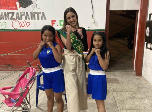Camila Sanmiguel se une al proyecto de club de box Team Yanzapanta
