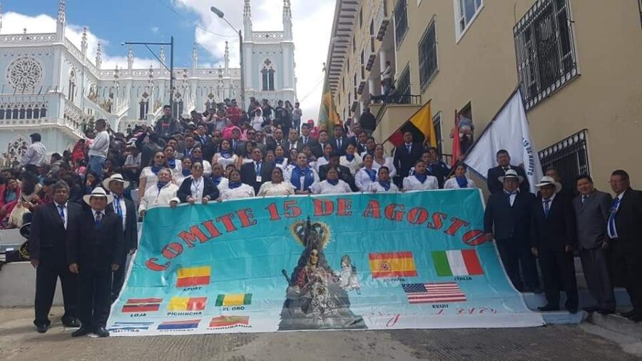 Azuayos retornan a Loja a celebrar a la ‘Churonita’