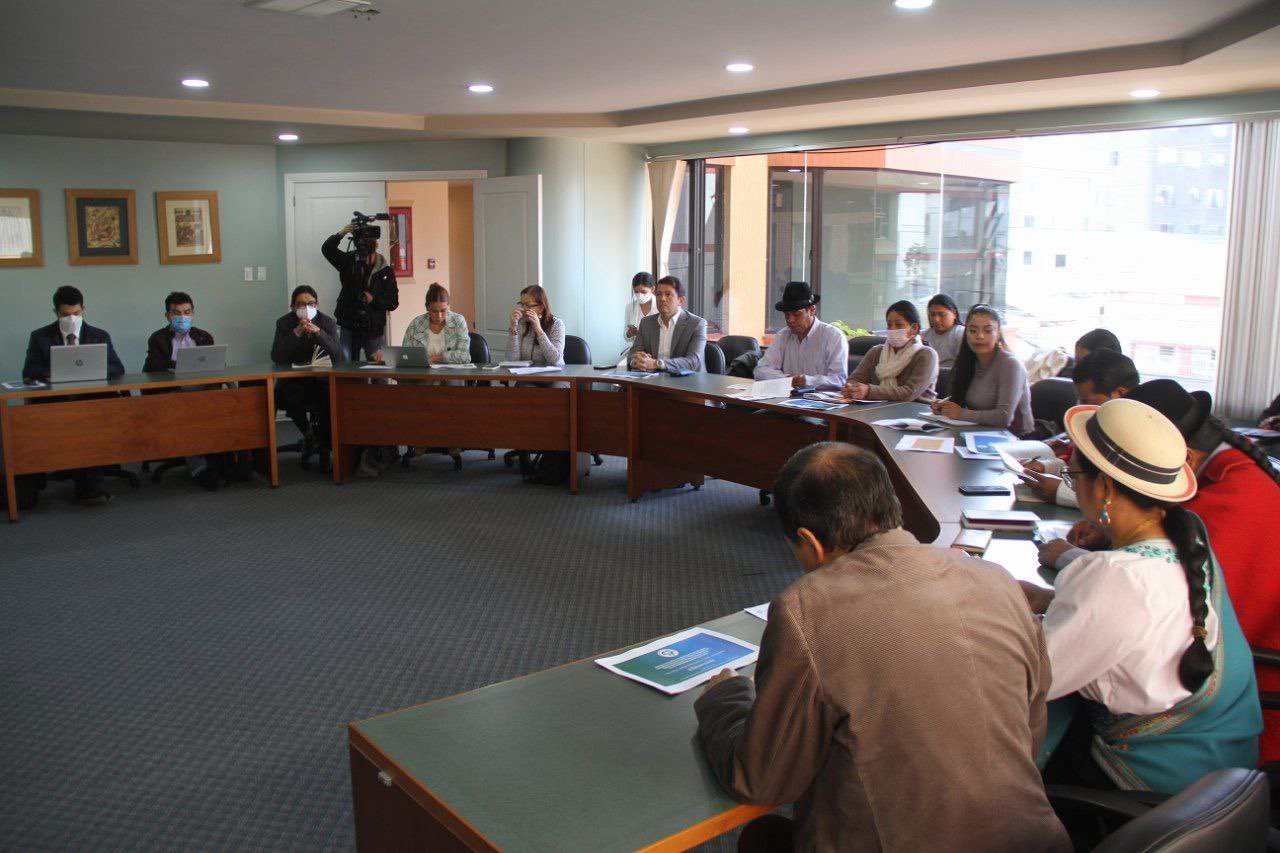 La Conferencia Episcopal presidió la sesión de evaluación.