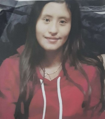 La adolescente fue vista en el sector de La Cumandá.