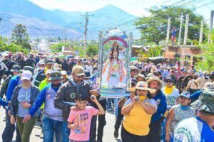 Fe de catamayenses se renueva con la presencia de la Virgen