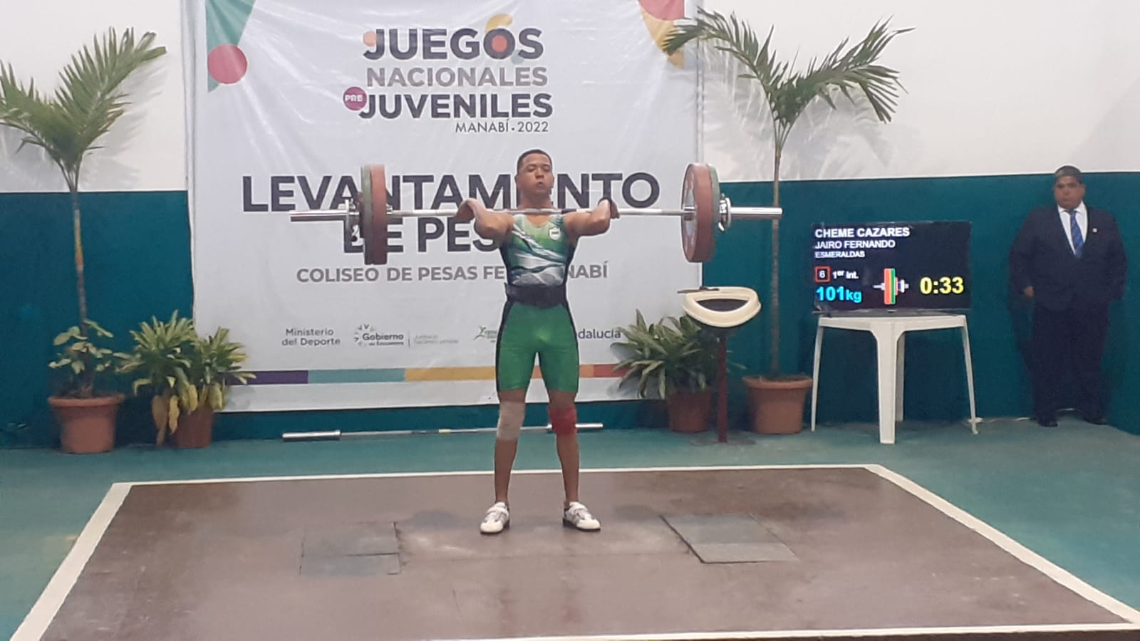 Deportistas esmeraldeños suben al podio en los Juegos Prejuveniles Manabí
