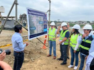 Presidente Guillermo Lasso recorre obras en Quevedo