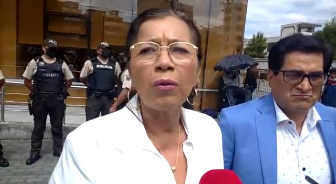 Jueza conoce acción de protección de Guadalupe Llori