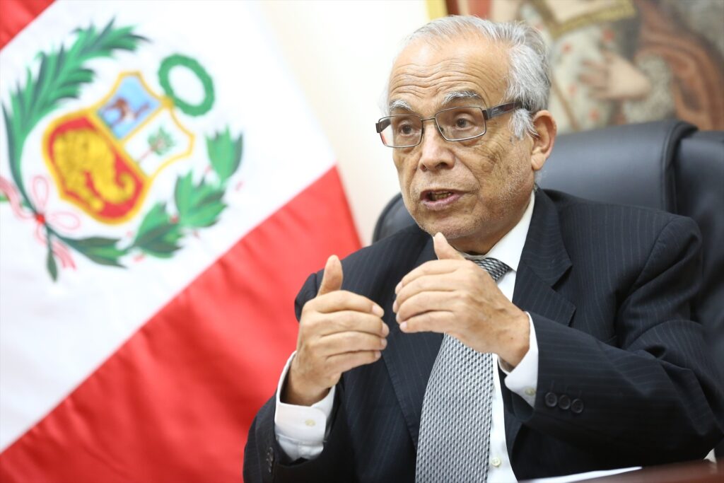 El presidente del Consejo de Ministros de Perú renuncia al cargo por «razones personales»