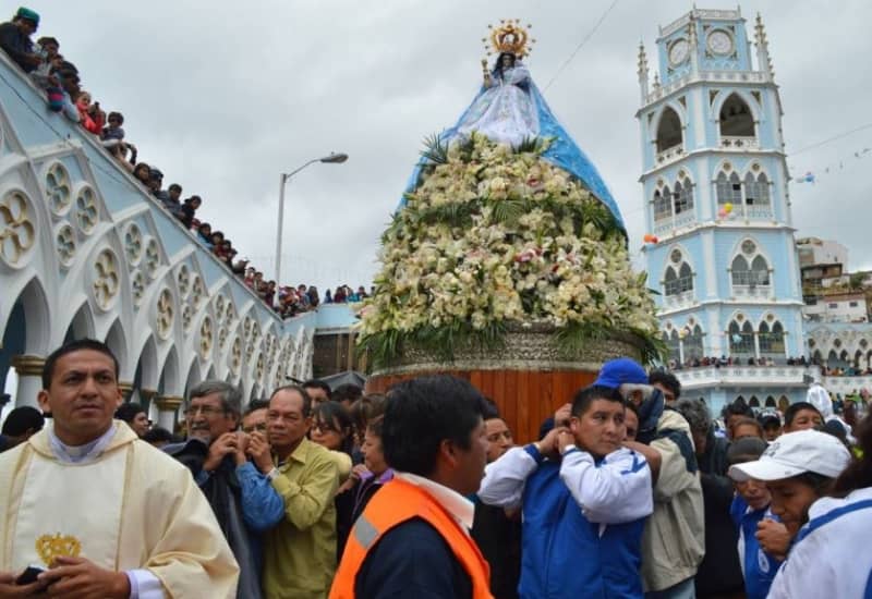 Virgen del Cisne vive sus fiestas centrales este lunes 15 de agosto